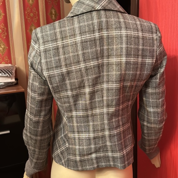 Gianfranco Ferre wool blazer with knit insert IT 40 - Picture 7 of 11